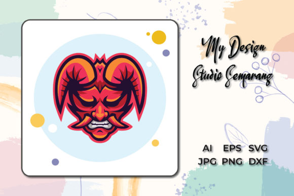Download Logo E-sport Circle Buble Style Bull - Logo Collection