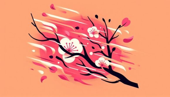 Download Cherry Petals in the Wind Expressionism - Expressionism Collection