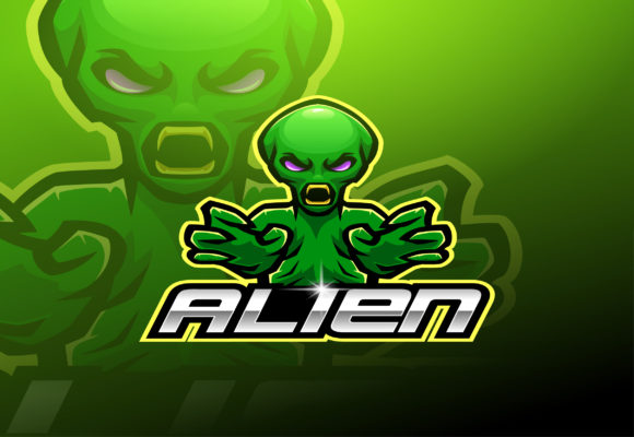 Download Alien Esport Mascot Logo - Logo Collection