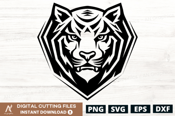 Download Tiger Logo SVG - Design No 1 - Logo Collection